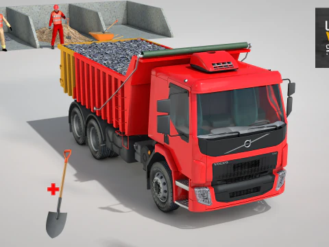 Bouw Kipper 3D Model