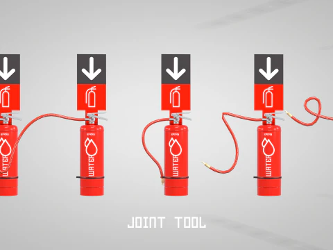 Extinguisher Water New 3D Model