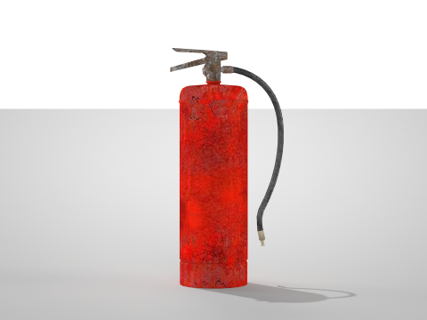 Extinguisher Water New Modèle 3D