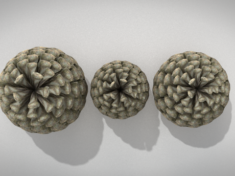 圣诞松果 3D 模型