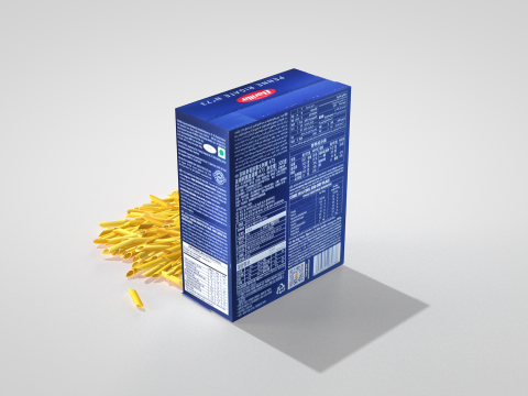 Barilla 500g Pasta Box 3D Model