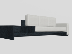 modern sofa Modelo 3D