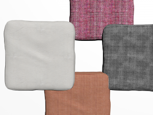 collection of pillows 3Dモデル