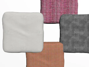 collection of pillows 3D Model