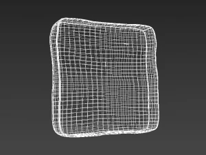collection of pillows 3D Model