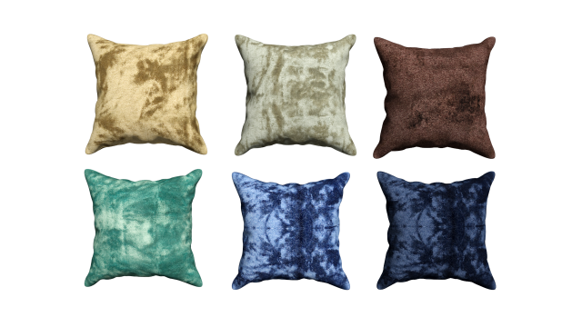 collection of pillows Modelo 3D .c4d .max .obj .3ds .fbx .stl .blend 