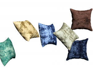 collection of pillows Modelo 3D