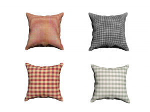 collection of pillows Modelo 3D