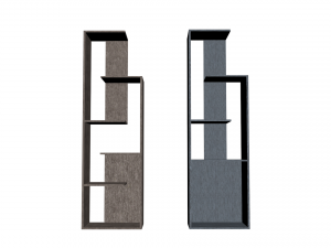 minimalistic shelves 3D 模型