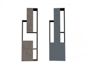 prateleiras minimalistas Modelo 3D