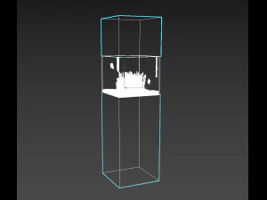 aquarium in the style of minimalism low-poly 3D Model