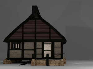 old style house Modelo 3D