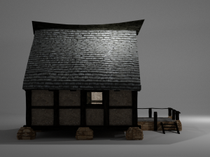 old style house Modelo 3D