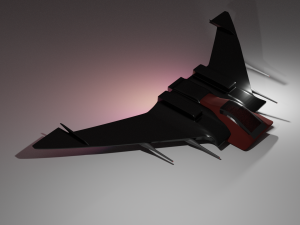 spaceship 3D Model