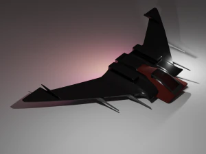 pesawat ruang angkasa Model 3D