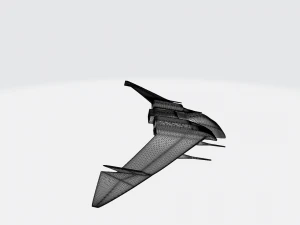 spaceship 3D Model