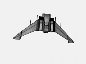 spaceship 3D Model