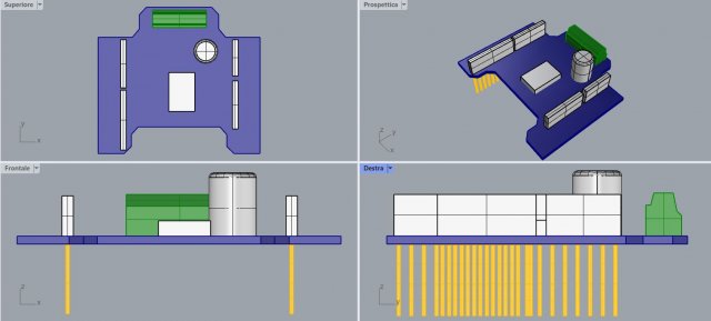 x-nucleo-ihm04a1 stm electronics 3D Model .c4d .max .obj .3ds .fbx .stl .blend 