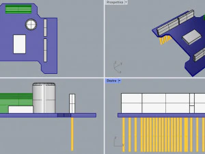 x-nucleo-ihm04a1 stm elektronikleri 3D Model