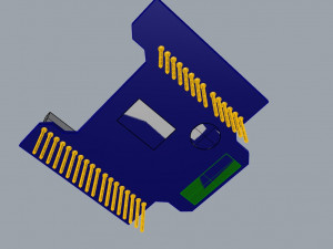 x-nucleo-ihm04a1 stm electronics 3D Model