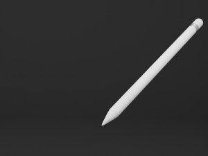 apple pencil 1 3D Model