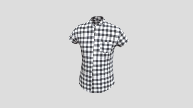 lowpoly shirt 3D मॉडल .c4d .max .obj .3ds .fbx .stl .blend 