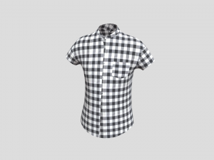 lowpoly shirt 3D मॉडल