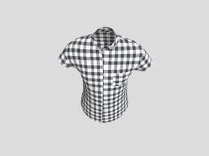 lowpoly shirt 3D मॉडल