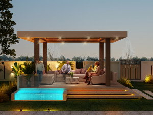 outdoor patio 3D Model
