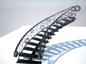 stairs Modello 3D