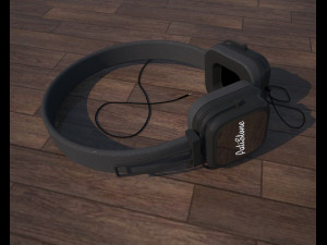 headphones Model 3D