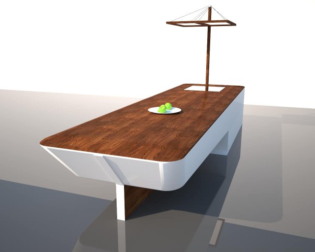 table ship Modello 3D .c4d .max .obj .3ds .fbx .stl .blend 