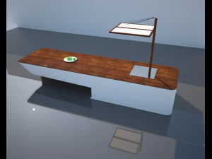 table ship 3D Model