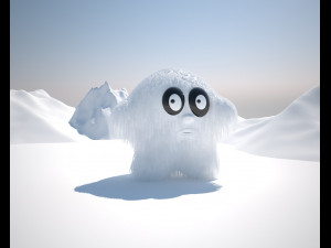 snow - man 3D-Modell
