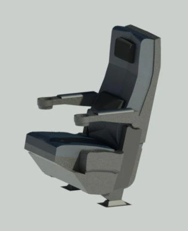 amphitheater armchair 3D Model .c4d .max .obj .3ds .fbx .stl .blend 
