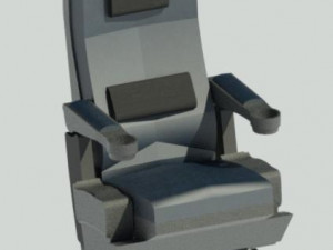 amphitheater armchair Modello 3D