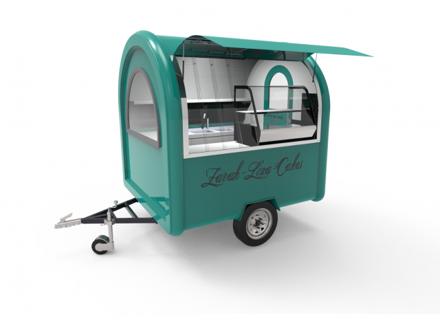 retro foodtrailer original 3D 模型 .c4d .max .obj .3ds .fbx .stl .blend 