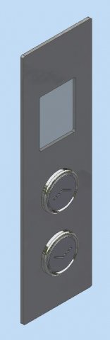 elevator push-button panel 3D Model .c4d .max .obj .3ds .fbx .stl .blend 