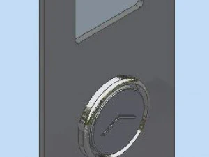 エレベーターの押しボタンパネル 3Dモデル