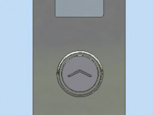 elevator push-button panel 3D Model