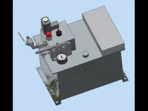 コントロールユニット 3Dモデル