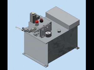 control unit Modello 3D