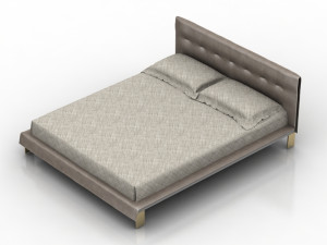 package with 8 double beds 3Dモデル