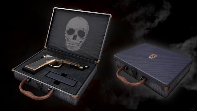 Maletin arma corta 3D 모델 .c4d .max .obj .3ds .fbx .stl .blend 