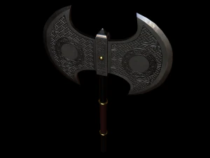 battle axe 3D Model