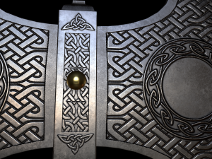 battle axe Modelo 3D