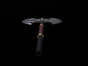 battle axe Modelo 3D