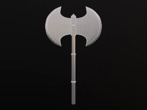 battle axe 3D Model