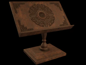 Book Stand 3D Model