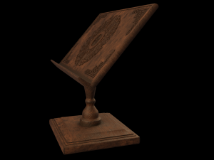Book Stand 3D Model